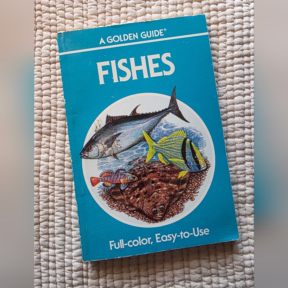 Vintage Book| Golden Guide |Fishes
